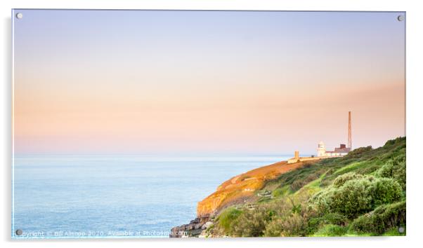 Anvil Point Lighthouse Acrylic by Bill Allsopp