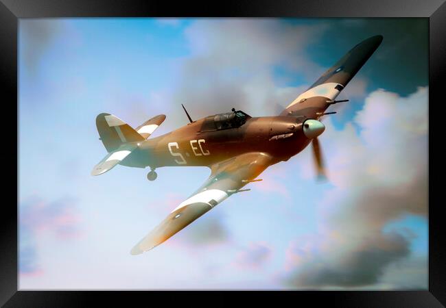 Hawker Hurricane Dream Framed Print by J Biggadike