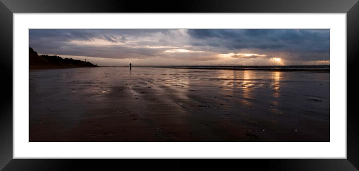 A lonely walk Framed Mounted Print by Kevin Elias