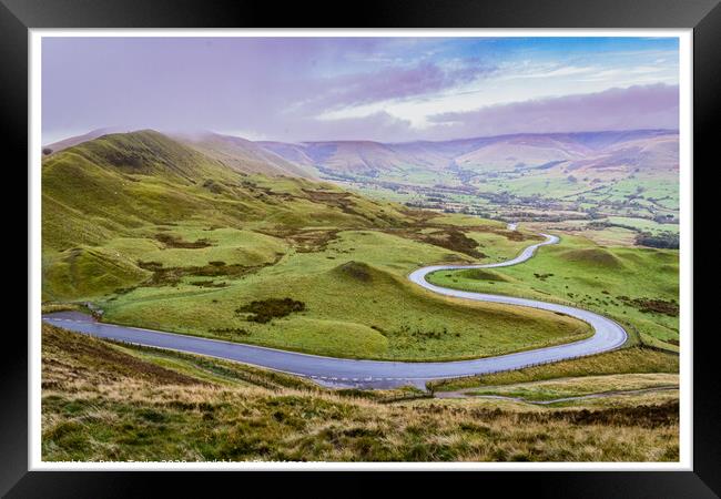 Road to Edale Framed Print by Peter Taylor