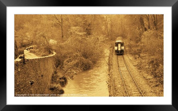 The Looe Valley Line Collection. Framed Mounted Print by Neil Mottershead
