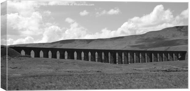 Ribblehead Viaduct  Canvas Print by Andrew Heaps