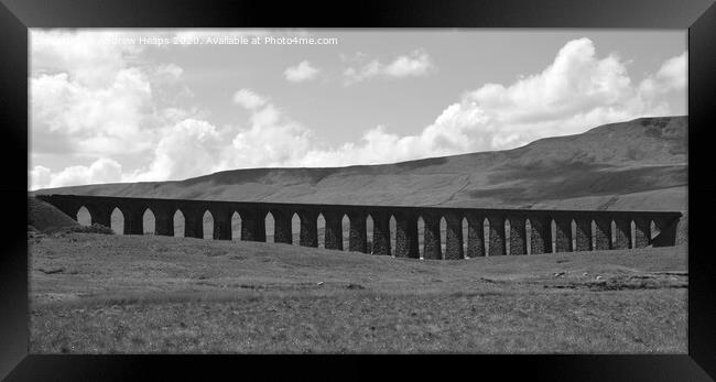 Ribblehead Viaduct  Framed Print by Andrew Heaps