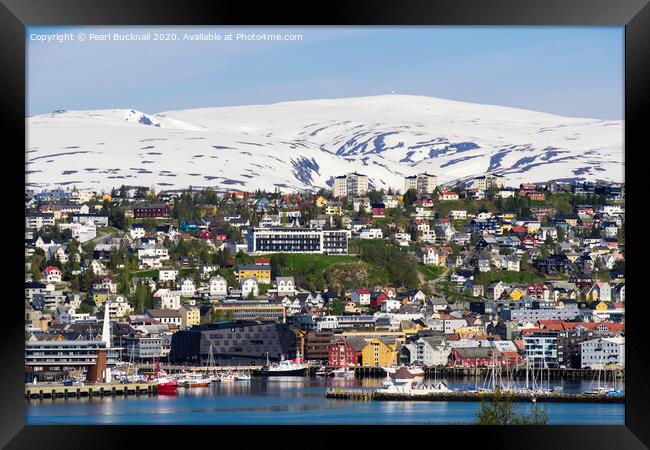 Tromso Norway Framed Print by Pearl Bucknall