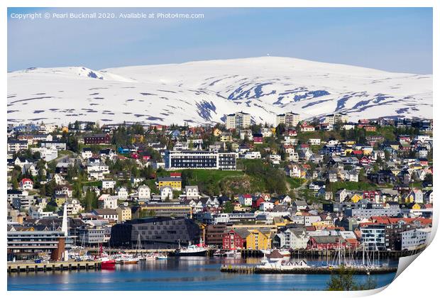 Tromso Norway Print by Pearl Bucknall