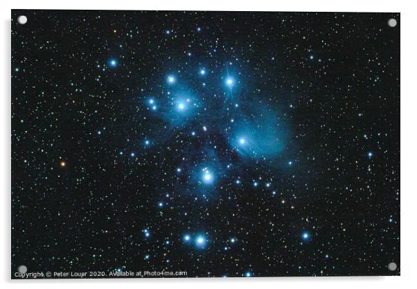 The Pleiades Acrylic by Peter Louer