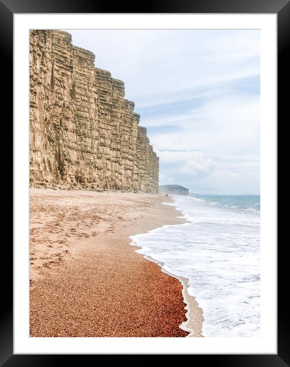 West Bay Framed Mounted Print by Graham Custance
