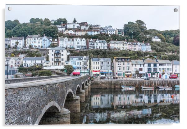 Looe, Cornwall  Acrylic by Graham Custance