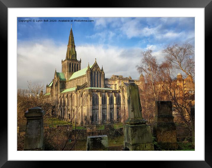 Glasgow Cathedral Framed Mounted Print by Lynn Bolt