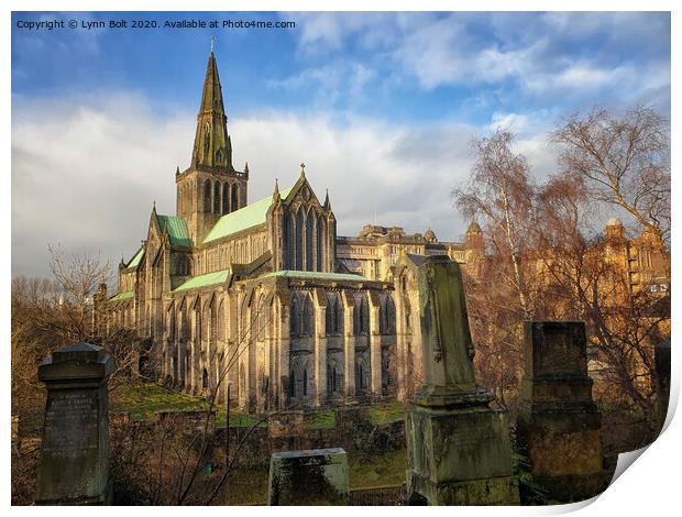 Glasgow Cathedral Print by Lynn Bolt