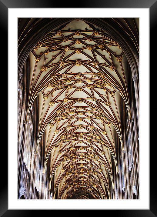 St Mary Redcliffe Church Framed Mounted Print by Christine Lake