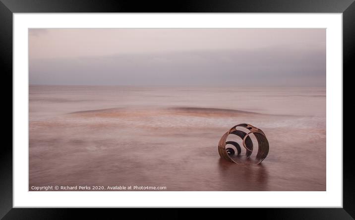 Mary`s Shell surf`s up Framed Mounted Print by Richard Perks