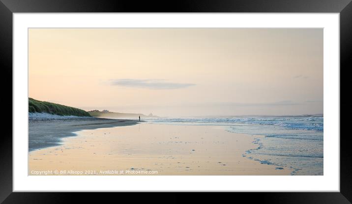 Alone with his thoughts. Framed Mounted Print by Bill Allsopp