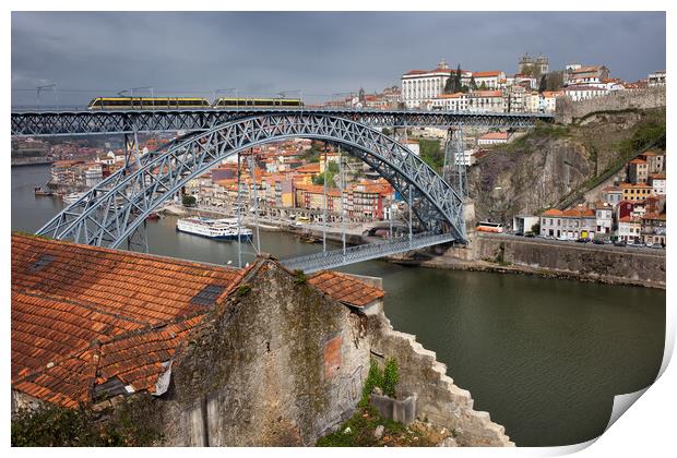 Porto in Portugal Print by Artur Bogacki