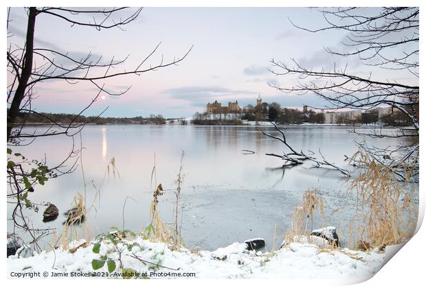 Linlithgow Loch Print by Jamie Stokes