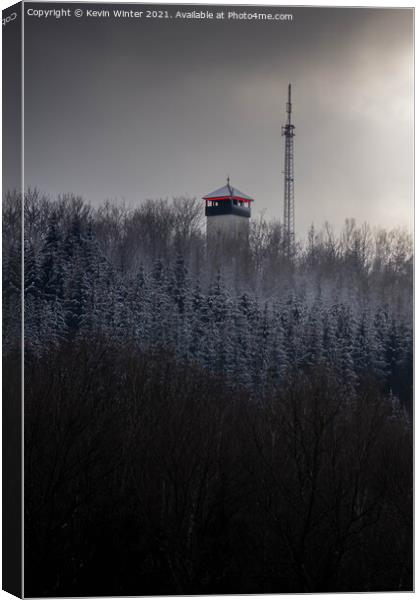 Bieleboh tower Canvas Print by Kevin Winter