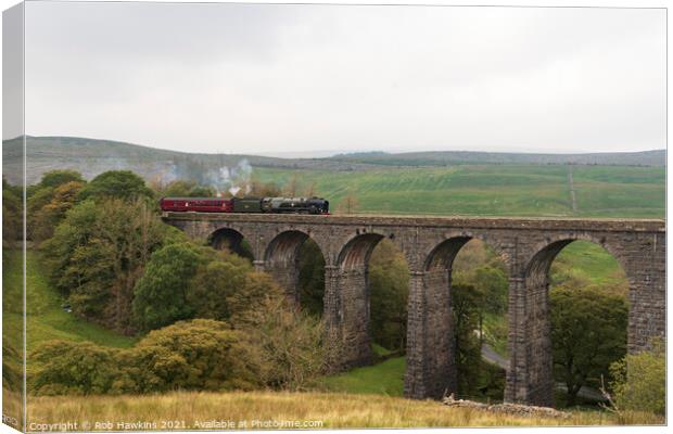 Dent Head Steam Canvas Print by Rob Hawkins