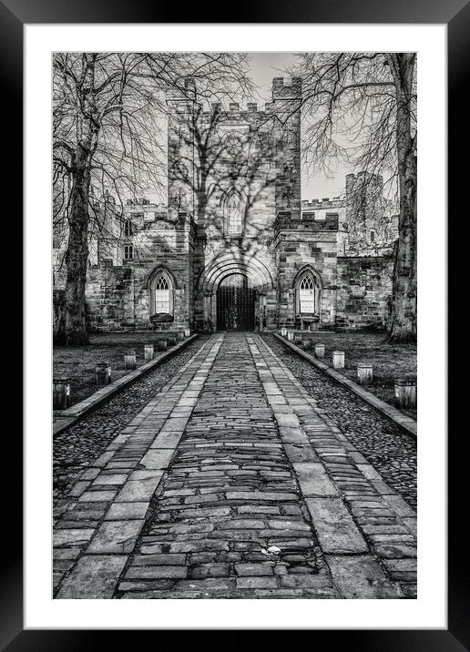 Durham castle Framed Mounted Print by Gary Finnigan