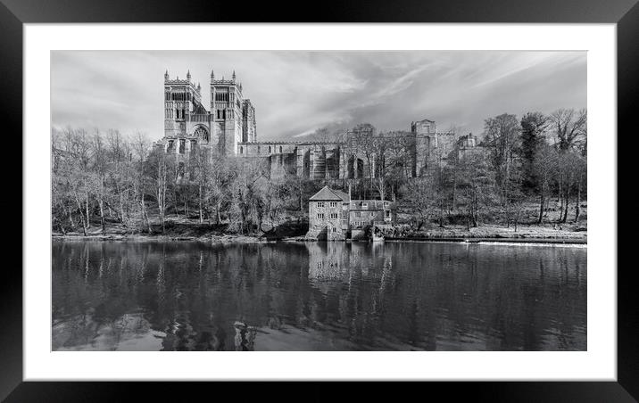 Durham cathedral Framed Mounted Print by Gary Finnigan