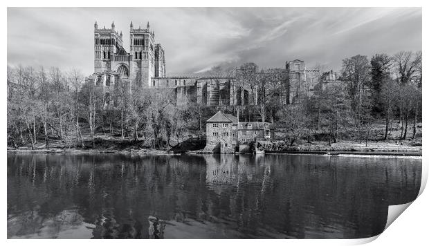 Durham cathedral Print by Gary Finnigan