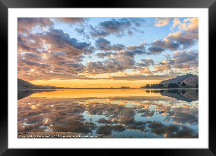 Dawn at Hooper's Inlet, Framed Mounted Print by Kevin Hellon