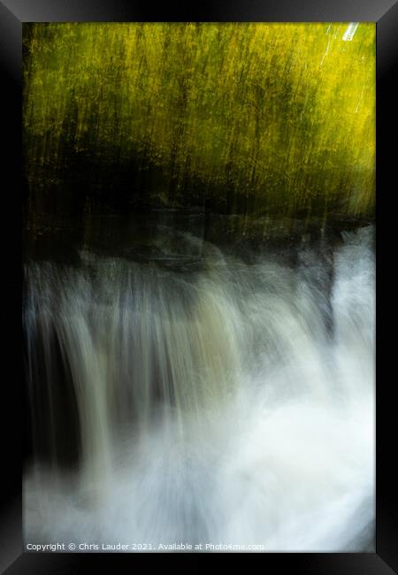 Birks of Aberfeldy impressions Framed Print by Chris Lauder