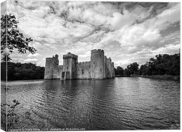 Bodiam Castle Canvas Print by Mark Oliver