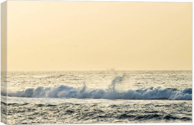 Sublime waves at Playa Jardin, Puerto de La cruz, Tenerife Canvas Print by Phil Crean