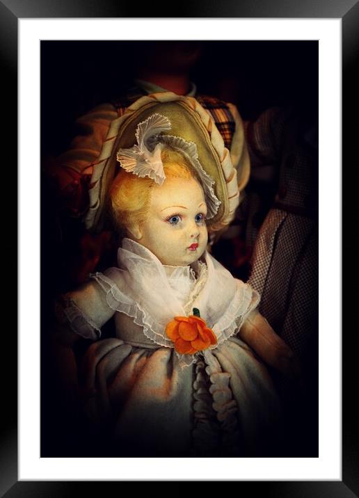Little Miss Elegant Framed Mounted Print by Alexandra Lavizzari