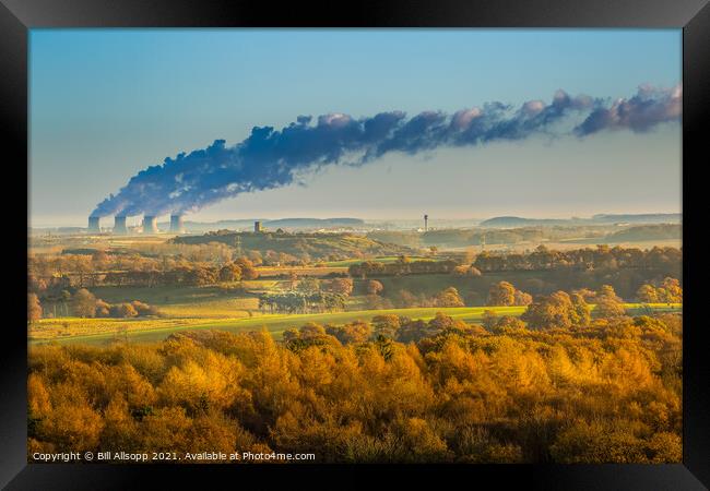 North Leicestershire vista. Framed Print by Bill Allsopp