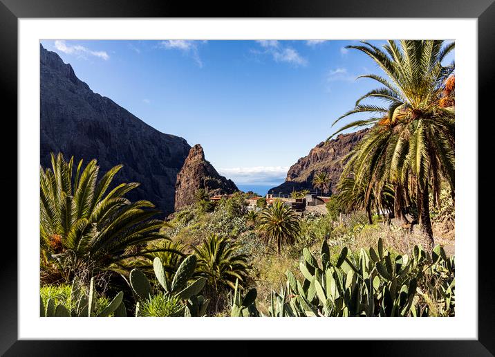 Masca village, Tenerife Framed Mounted Print by Phil Crean