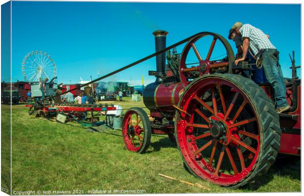 Traction Rack  Canvas Print by Rob Hawkins
