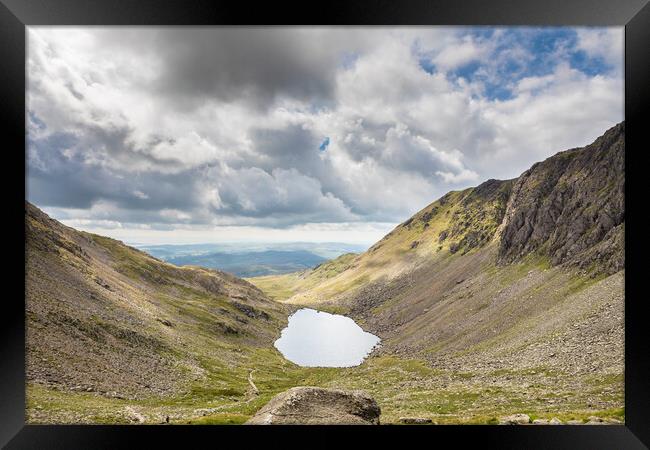 Goat's Water, Coniston Framed Print by Gary Finnigan