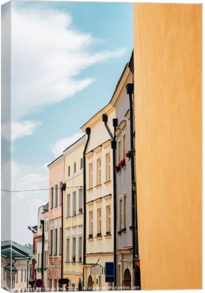 Olomouc old town Canvas Print by Sanga Park