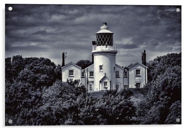 Lowestoft Lighthouse Acrylic by Scott Anderson