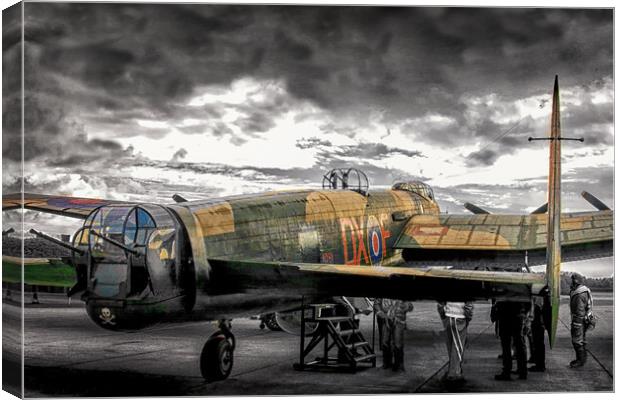 Shades of the Past Canvas Print by David Stanforth