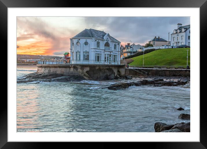 The Arcadia Portrush Framed Mounted Print by jim Hamilton