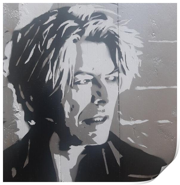 David Bowie Print by John Kenny