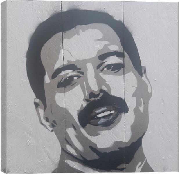 Freddie Mercury art  Canvas Print by John Kenny