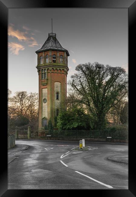 Gainsborough water tower Framed Print by Jason Thompson