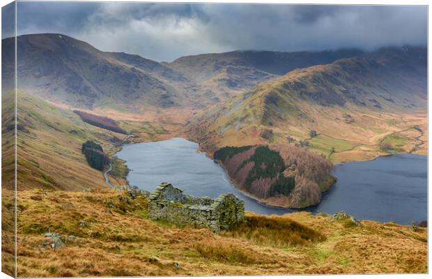 Haweswater in the Lake District Canvas Print by Tony Keogh