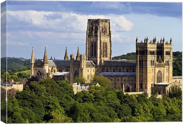Durham Cathedral Canvas Print by Kevin Tate