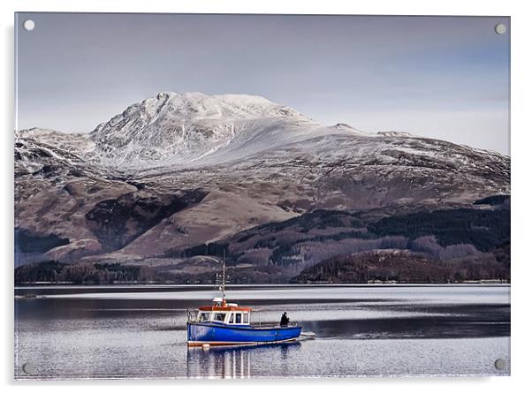 Loch Lomond Acrylic by Sam Smith