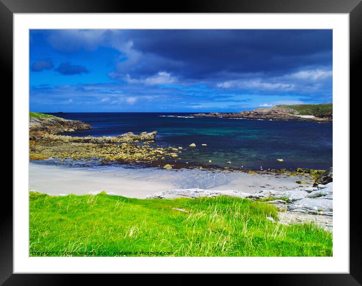 At Downings Bay Framed Mounted Print by Steven Watson