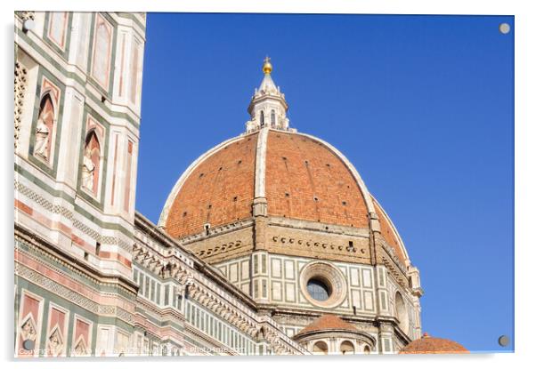 Brunelleschi's Dome - Florence Acrylic by Laszlo Konya