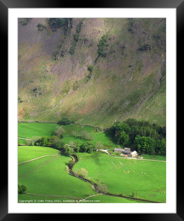 Grisedale, Lake District, UK Framed Mounted Print by Colin Tracy