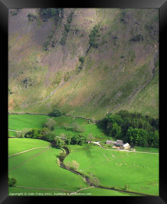 Grisedale, Lake District, UK Framed Print by Colin Tracy