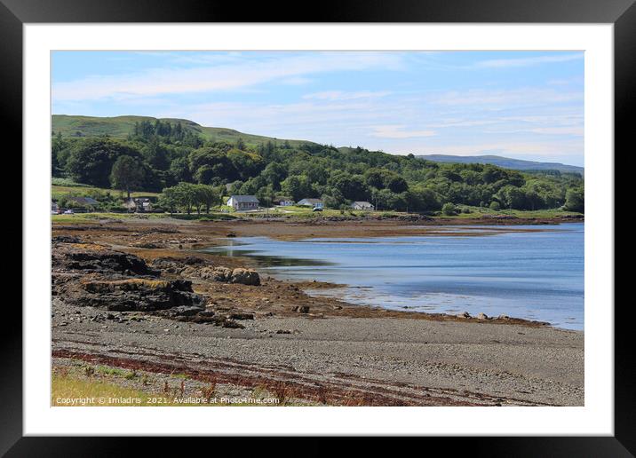 Pennyghael and Loch Scridain, Isle of Mull Framed Mounted Print by Imladris 