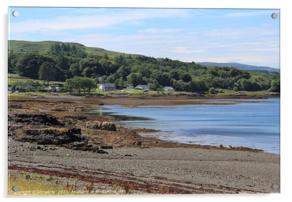 Pennyghael and Loch Scridain, Isle of Mull Acrylic by Imladris 
