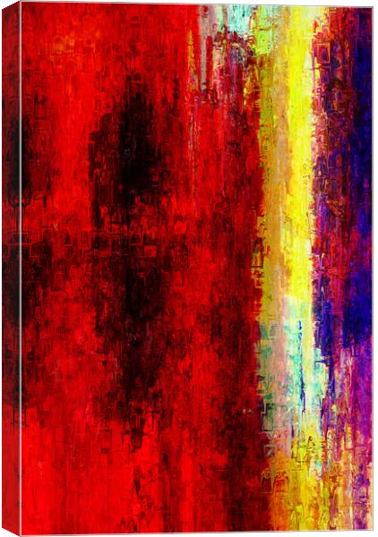 Ragion abstraction Canvas Print by Jean-François Dupuis